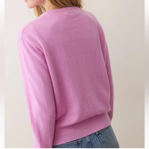 Marine Layer Cashmere Sweater with Patch - Picture 3 of 9